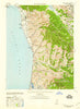 Halfmoon Bay California Historical topographic map, 1:62500 scale, 15 X 15 Minute, Year 1940
