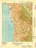 Halfmoon Bay California Historical topographic map, 1:62500 scale, 15 X 15 Minute, Year 1940