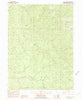 Halfway Ridge California Historical topographic map, 1:24000 scale, 7.5 X 7.5 Minute, Year 1982