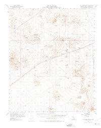 Halloran Spring California Historical topographic map, 1:62500 scale, 15 X 15 Minute, Year 1956
