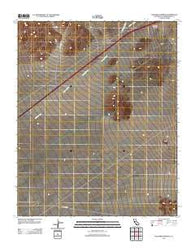 Halloran Springs California Historical topographic map, 1:24000 scale, 7.5 X 7.5 Minute, Year 2012