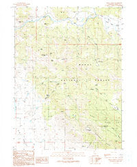 Halls Canyon California Historical topographic map, 1:24000 scale, 7.5 X 7.5 Minute, Year 1990