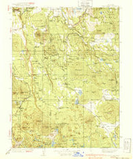 Halls Flat California Historical topographic map, 1:125000 scale, 30 X 30 Minute, Year 1939