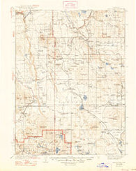 Halls Flat California Historical topographic map, 1:125000 scale, 30 X 30 Minute, Year 1939