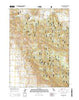 Halls Canyon California Current topographic map, 1:24000 scale, 7.5 X 7.5 Minute, Year 2015