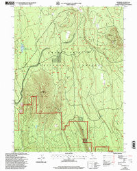 Hambone California Historical topographic map, 1:24000 scale, 7.5 X 7.5 Minute, Year 1998