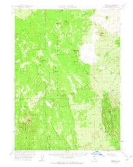 Hambone California Historical topographic map, 1:62500 scale, 15 X 15 Minute, Year 1961