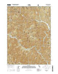 Hamburg California Current topographic map, 1:24000 scale, 7.5 X 7.5 Minute, Year 2015