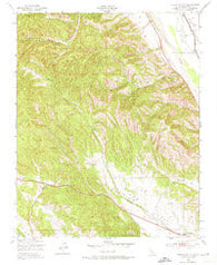 Hames Valley California Historical topographic map, 1:24000 scale, 7.5 X 7.5 Minute, Year 1949