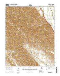 Hames Valley California Current topographic map, 1:24000 scale, 7.5 X 7.5 Minute, Year 2015