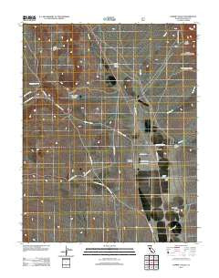 Hammil Valley California Historical topographic map, 1:24000 scale, 7.5 X 7.5 Minute, Year 2012