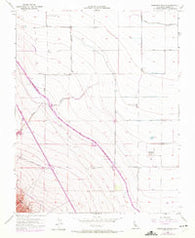 Hammonds Ranch California Historical topographic map, 1:24000 scale, 7.5 X 7.5 Minute, Year 1956