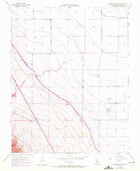 Hammonds Ranch California Historical topographic map, 1:24000 scale, 7.5 X 7.5 Minute, Year 1956