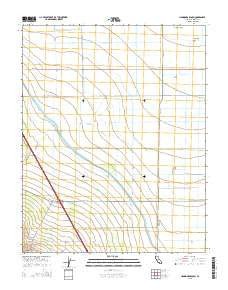 Hammonds Ranch California Current topographic map, 1:24000 scale, 7.5 X 7.5 Minute, Year 2015