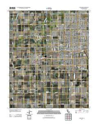 Hanford California Historical topographic map, 1:24000 scale, 7.5 X 7.5 Minute, Year 2012