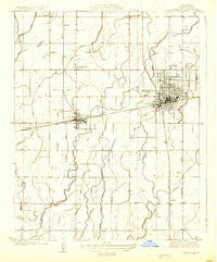 Hanford California Historical topographic map, 1:31680 scale, 7.5 X 7.5 Minute, Year 1926
