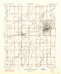 Hanford California Historical topographic map, 1:31680 scale, 7.5 X 7.5 Minute, Year 1926
