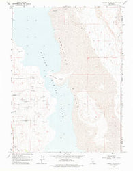Hansen Island California Historical topographic map, 1:24000 scale, 7.5 X 7.5 Minute, Year 1963