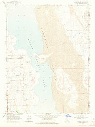 Hansen Island California Historical topographic map, 1:24000 scale, 7.5 X 7.5 Minute, Year 1963