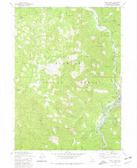 Happy Camp California Historical topographic map, 1:24000 scale, 7.5 X 7.5 Minute, Year 1980