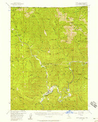 Happy Camp California Historical topographic map, 1:62500 scale, 15 X 15 Minute, Year 1956