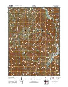 Happy Camp California Historical topographic map, 1:24000 scale, 7.5 X 7.5 Minute, Year 2012