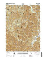Happy Camp California Current topographic map, 1:24000 scale, 7.5 X 7.5 Minute, Year 2015