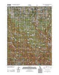 Happy Camp Mountain California Historical topographic map, 1:24000 scale, 7.5 X 7.5 Minute, Year 2012