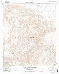 Harper Canyon California Historical topographic map, 1:24000 scale, 7.5 X 7.5 Minute, Year 1959