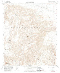 Harper Canyon California Historical topographic map, 1:24000 scale, 7.5 X 7.5 Minute, Year 1959