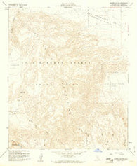 Harper Canyon California Historical topographic map, 1:24000 scale, 7.5 X 7.5 Minute, Year 1959