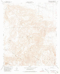 Harper Canyon California Historical topographic map, 1:24000 scale, 7.5 X 7.5 Minute, Year 1959