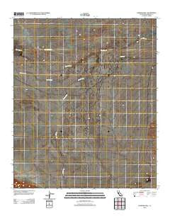 Harpers Well California Historical topographic map, 1:24000 scale, 7.5 X 7.5 Minute, Year 2012