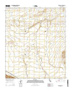 Harpers Well California Current topographic map, 1:24000 scale, 7.5 X 7.5 Minute, Year 2015