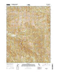 Harris California Current topographic map, 1:24000 scale, 7.5 X 7.5 Minute, Year 2015