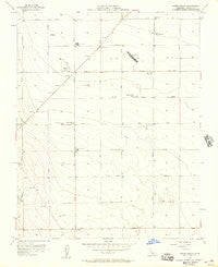 Harris Ranch California Historical topographic map, 1:24000 scale, 7.5 X 7.5 Minute, Year 1956