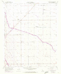 Harris Ranch California Historical topographic map, 1:24000 scale, 7.5 X 7.5 Minute, Year 1956