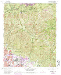 Harrison Mtn. California Historical topographic map, 1:24000 scale, 7.5 X 7.5 Minute, Year 1967