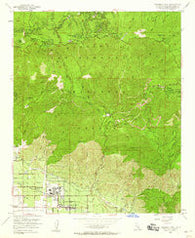 Harrison Mtn. California Historical topographic map, 1:24000 scale, 7.5 X 7.5 Minute, Year 1953