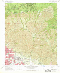 Harrison Mtn. California Historical topographic map, 1:24000 scale, 7.5 X 7.5 Minute, Year 1967
