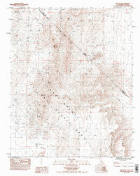 Hart Peak California Historical topographic map, 1:24000 scale, 7.5 X 7.5 Minute, Year 1984