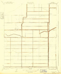 Harvester California Historical topographic map, 1:31680 scale, 7.5 X 7.5 Minute, Year 1935
