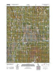 Harvey Mountain California Historical topographic map, 1:24000 scale, 7.5 X 7.5 Minute, Year 2012