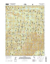 Haskins Valley California Current topographic map, 1:24000 scale, 7.5 X 7.5 Minute, Year 2015