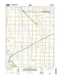 Hatch California Current topographic map, 1:24000 scale, 7.5 X 7.5 Minute, Year 2015