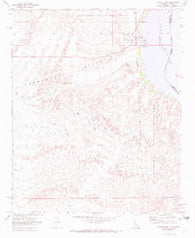 Havasu Lake California Historical topographic map, 1:24000 scale, 7.5 X 7.5 Minute, Year 1970