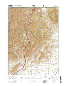 Hawkinsville California Current topographic map, 1:24000 scale, 7.5 X 7.5 Minute, Year 2015