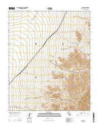 Hayden California Current topographic map, 1:24000 scale, 7.5 X 7.5 Minute, Year 2015