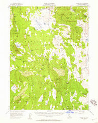Hayden Hill California Historical topographic map, 1:62500 scale, 15 X 15 Minute, Year 1956