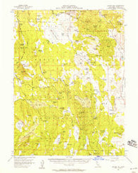 Hayden Hill California Historical topographic map, 1:62500 scale, 15 X 15 Minute, Year 1956
